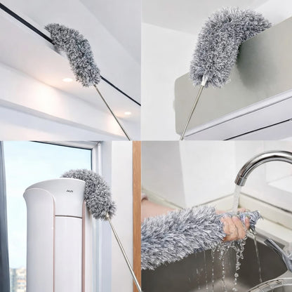 Microfiber Feather Duster Bendable and Extendable