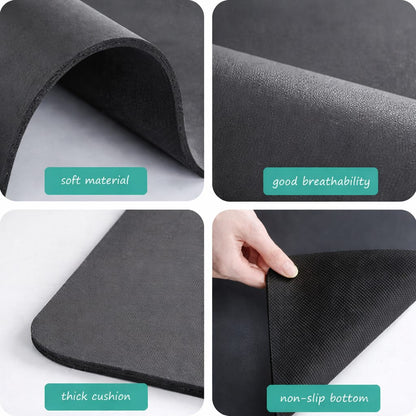 Silicon Dish Drying Mat for Kitchen