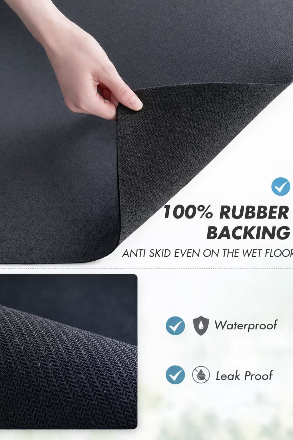 Silicon Dish Drying Mat for Kitchen