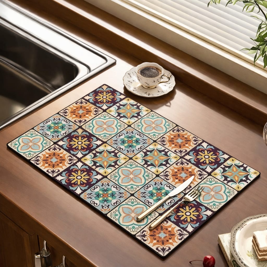 AquaShield Dish Drying Mat